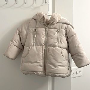Toddler girl winter jacket